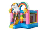 Springkussen Unicorn 3x3.5m - Afbeelding 2